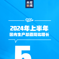 稳中有进！上半年gdp同比增长5.0%，经济数据一览